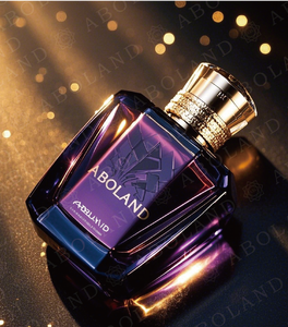 Polished Crystal Clear Glass Perfume <b>Bottle</b> with <b>Plastic</b> Cap for Cosmetic Packaging - Product Image 2