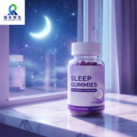 Gommes à mâcher pour le sommeil avec des ingrédients végétaux purs pour calmer l'humeur agitée et favoriser une qualité de repos nocturne élevée