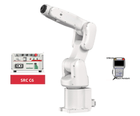 Brazo Robótico Industrial Automático de 6 Ejes, PLC IP67, Carga de 4 kg, Radio de 580 mm, Robot Articulado Inteligente para Línea de Automatización de Fábrica