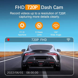 E-çok gece görüş Wifi Dashcam Doble Camara Wifi Dvr 1080P ön panel kamerası araba için - Product Image 3