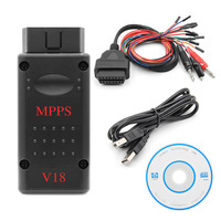 MPPS V18 Tricore principal Multiboot con Breakout Tricore Cable ECU Programación Cable de diagnóstico automático