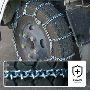 BOHU अलॉय स्टील ट्रक स्नो चेन इमरजेंसी विंटर यूनिवर्सल टायर प्रोटेक्शन चेन इमरजेंसी स्नो टायर चेन