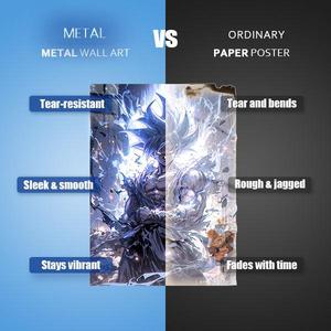 <span class=keywords><strong>Plaque</strong></span> en alliage d'<span class=keywords><strong>aluminium</strong></span> pour sublimation, épaisseur 0,45 0,6 1 mm, longueur et largeur personnalisées, finition brillante dorée, surface lisse, blanc nacré, découpe <span class=keywords><strong>sur</strong></span> mesure - Product Image 6