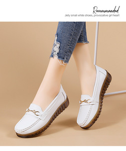 Scarpe Basse Primaverili e Autunnali Nuovo Stile per Donne Scarpe a Punta Bassa per Mamme Antiscivolo con Suola Morbida Comode per i Piedi - Product Image 6