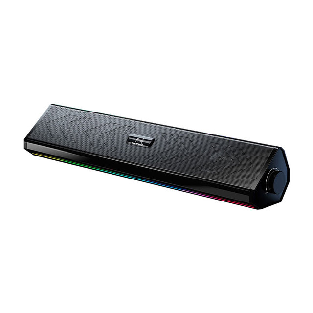 G29 USB Portable Mini Sound Bar Computer Laptop Mobile Phone RGB LED Lighting Stereo Sound Horn Tweeter 6W Windows Desktop