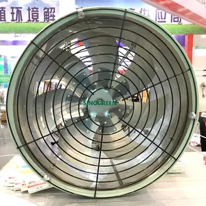 HIGH QUALITY | SinoGreen haf fans greenhouse grow room air circulation using fans
