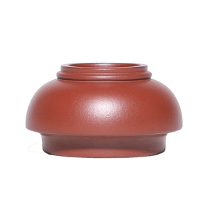 Maceta de Flores en Miniatura Hecha a Mano Zisha Zhuni, Maceta de Bonsái de Arcilla Roja, Adorno de Escritorio - Product Image 5