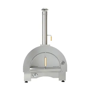 Hysessão pizza fabricação gás 16 polegadas grelha de churrasco