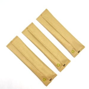 2022 nhà bếp bán chạy nhất phân hủy sinh học dùng một lần dao kéo tre giấy bọc dao muỗng nĩa du lịch đặt cho bán buôn - Product Image 3