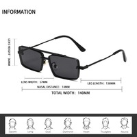 Lunettes de soleil métalliques en promotion, verres PC UV400, charnières métalliques robustes, logo personnalisé, vente en gros OEM, lunettes de mode B2B, approvisionnement en vrac