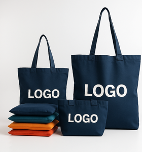 Bolsa de lona al por mayor, bolso de mano, bolso de hombro con bolsillo, logotipo personalizado en algodón, bolso de mujer, bolso tote, bolso cruzado - Product Image 6