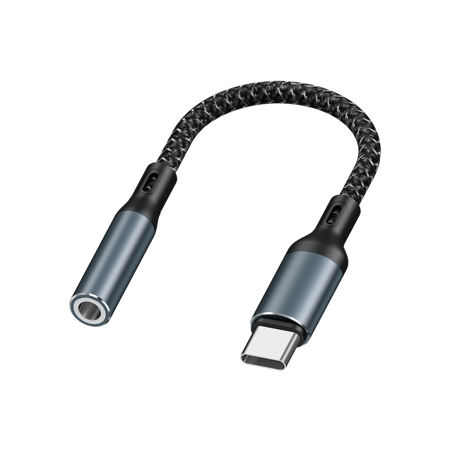 Podcast Mixer Phone Voice Changer USB C to 3.5mm Audio Adapter DSP Karaoke Processor for Mobile Live Streaming Gaming Singing