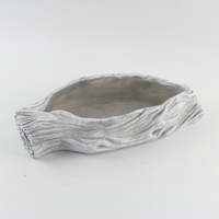 Jardinière en ciment au design unique Pots de fleurs d'intérieur pour l'extérieur Pot de plantes décoratif moderne pour balcon