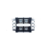 150A 600V carte de câblage fixe connecteur de fil double rangée bornier à vis à bande