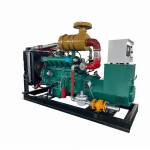 Zware 250kva 200kw Aardgas Aangedreven Elektrische Generator Met Cummings Motor Olieveld Energiecentrale