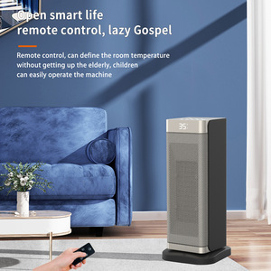 New 2000w Household Bedroom Speed Heating Fan Intelligent Remote <b>Control</b> PTC Heater Vertical New Energy-saving Electric Heater - Product Image 4