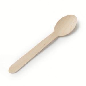 Factory Sales Wholesale Custom Disposable Biodegradable Eco Organic <b>Bamboo</b> Wooden Tableware <b>Cutlery</b> Knife Fork Spoon <b>Set</b> - Product Image 3