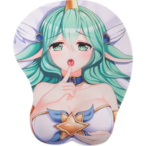 Tapis de souris repose-poignets 3d personnalisé OEM vente chaude tapis de souris sexy