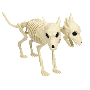 Scheletro di lupo imitazione animale per Halloween, lupo a due teste, lupo a tre teste, regali originali, bomboniere per feste - Product Image 5