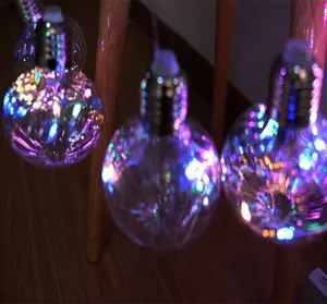 Pabrik Pasokan 3M 100 Lampu Kepala Bawang Kabel Tembaga Baterai Jelas Kawat Tembaga Lampu Bohlam Edison Lampu String
