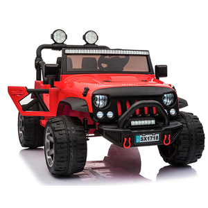 SX1718 enfants <span class=keywords><strong>Police</strong></span> double moteur musique jouets électriques télécommande monter sur voiture - Product Image 5