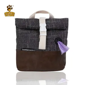 Yeni varış dayanıklı köpek sırt çantası farklı renkler ile özel köpek poop sırt çantası demeti