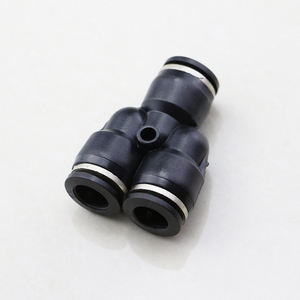 وصلات هوائية بلاستيكية على شكل حرف Y بـ <span class=keywords><strong>3</strong></span> اتجاهات مقاس 4 6 8 10 12 14 16 مم، موصل سريع لخرطوم الهواء في ضاغط الهواء - Product Image 3