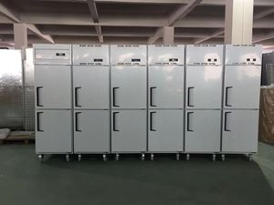 Refrigerador y Congelador Vertical Comercial de Acero Inoxidable, Proveedor de Equipos de Cocina para Hoteles, Restaurantes y Servicios de Catering GGN0.6F-1M - Product Image 6