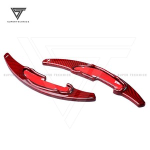 Palettes de changement de vitesse en fibre de carbone pour <span class=keywords><strong>BMW</strong></span> Série 2 F87 <span class=keywords><strong>M2</strong></span> 2016-2018 Garniture intérieure de voiture personnalisée - Product Image 2