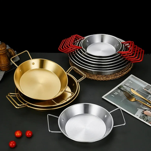 Poêle à frire antiadhésive en acier inoxydable de haute qualité, idéale pour les omelettes, les steaks et les protéines, compatible <span class=keywords><strong>induction</strong></span>, best-seller - Product Image 4