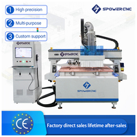 Máquina CNC de 3 Ejes para Tallar, Cortar y Grabar Muebles de Madera y Puertas