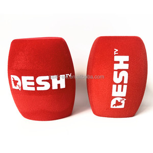 Couvre-micro en mousse pour logo de chaîne de télévision du Bangladesh, pare-brise de microphone pour nouvelles d'Asia Press - Product Image 1