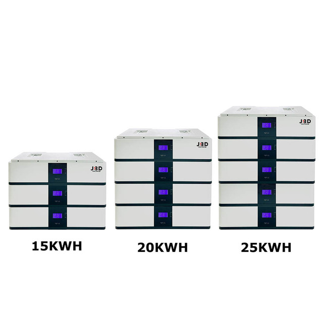 JBD Stackable 51.2V 5KWh Home Solar Energy Storage Battery System for Household 24V 200Ah LiFePO4 Lithium Battery PACK