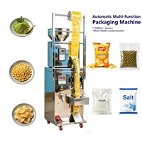 Machine d'emballage verticale multifonctionnelle automatique pour le remplissage et la fermeture de sachets de poudre, granulés, farine, café, sucre