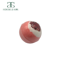 S&Soak - Produits de bain de luxe en marque privée - Ensemble de boules de bain artisanales - Détente avec logo - Bombes de bain organiques multicolores