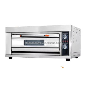 Baking Shop Equipment Stone Deck Oven <b>Electric</b> Toaster Bakery Machine Deck Oven With <b>Steamer</b> Bakery - Product Image 1