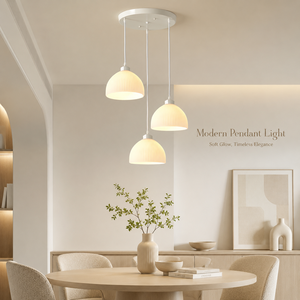 Lámpara Colgante de Cristal Plegado de Lujo, Iluminación Suave <span class=keywords><strong>y</strong></span> Uniforme, Diseño Clásico Minimalista para Cafetería, <span class=keywords><strong>Bistro</strong></span>, Comedor - Product Image 1