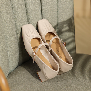 Chaussures à talons hauts pour femmes, chaussures Mary Jane pour filles, sandales à talons, escarpins professionnels pour femmes, chaussures de cérémonie pour femmes d'affaires, chaussures de mariage et de défilé - Product Image 5