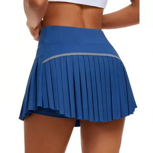 Jupe Courte Plissée Respirante Taille Haute YanRuo pour l'Été, Idéale pour le Sport, la Course, l'Entraînement, le Yoga et le Tennis - Product Image 2