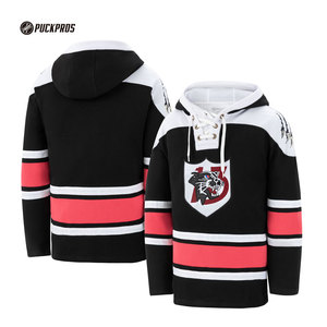 사용자 정의 디자인 하키 후드 도매 하이 퀄리티 하키 까마귀 저지 - Product Image 5
