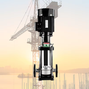 Pompe de surpression verticale multi-étages incroyable 220V/380V/415V/440V/460V 5 CV, pompes à eau multi-étages en acier inoxydable SS304 - Product Image 5
