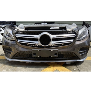 Ensemble pour <span class=keywords><strong>Mercedes</strong></span>-Benz <span class=keywords><strong>GLC</strong></span> X253 W253 2015 2016 2017 <span class=keywords><strong>2018</strong></span> 2019 GLC200 : Pare-chocs avant avec capot de phare et radiateur - Product Image 1