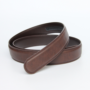 Ceintures à cliquet pour hommes en <span class=keywords><strong>cuir</strong></span> véritable décontracté multicolore <span class=keywords><strong>sans</strong></span> boucles - Product Image 4