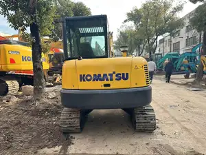 Б/у Komatsu Pc56 pc55 pc70 pc78us оборудование гидравлический экскаватор гусеничный 5 тонн мини б/у экскаваторы komatsu