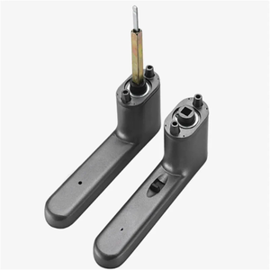 Set Kunci Pintu Interior Grosir, Model Minimalis, Bahan Aluminium Alloy, Magnetik, Senyap, untuk Kamar Tidur - Product Image 3