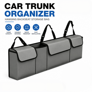 Organizer per Bagagliaio Auto Universale in Oxford, Grande Capacità 8-11, Accessori per Interni Auto, Vendita all'Ingrosso - Product Image 1