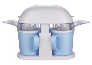 KIDY – machine à crème glacée 2023, Double tasse, Mini machine à crème glacée pour la maison 0,5lx2 - Product Image 3