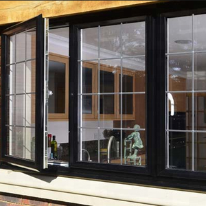 Ventana Abatible de Aluminio, Ventana de Aluminio Moderna para Villa, Puertas y Ventanas de Aluminio - Product Image 1