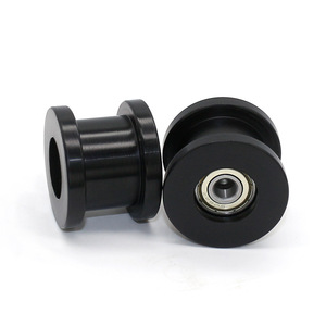 Rodillos de Rodamiento Tipo H 608ZZ Sin Polea, de Acero + PK630 con Recubrimiento de Goma Plástica, Color Negro, Suministrados por el Fabricante - Product Image 1