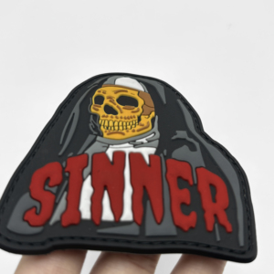 Parches de Goma 3D PVC con Diseño de Monja SINNER, Listos para Enviar, para Mochilas Tácticas y Uniformes - Product Image 3